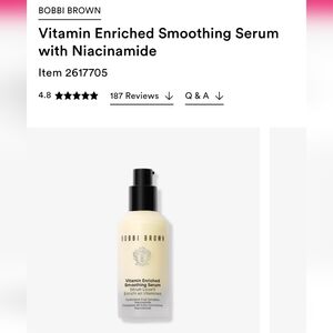 Bobbi Brown Vitamin Enriched Smoothing Serum - Cream
